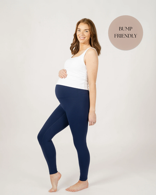 Seamless Luxe Leggings | French Navy
