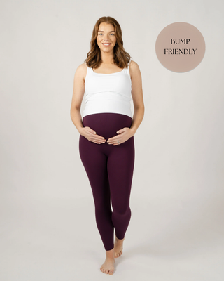 Seamless Luxe Leggings | Plum