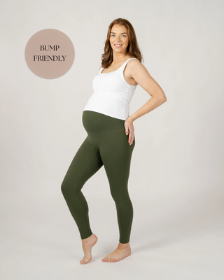 Seamless Luxe Leggings | Olive