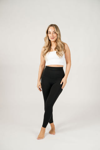 Seamless Luxe Leggings | Black