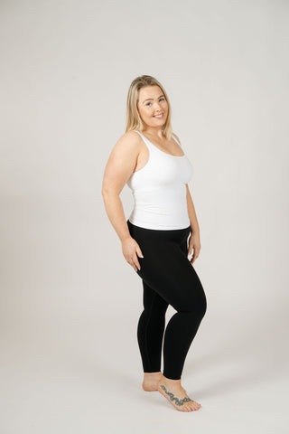 Seamless Luxe Leggings | Black