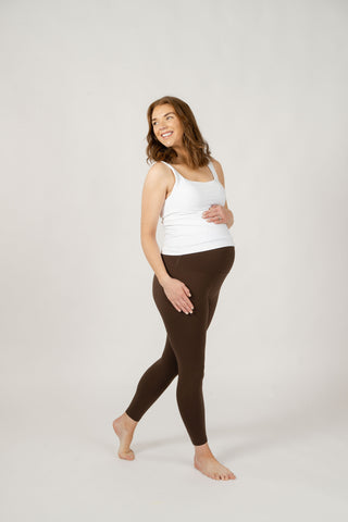 Seamless Luxe Leggings | Espresso