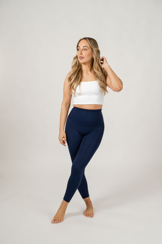 Seamless Luxe Leggings | French Navy
