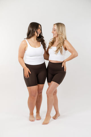Seamless Sculpt Shorts | Dark Chocolate
