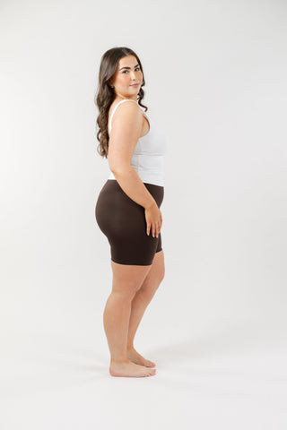 Seamless Sculpt Shorts | Dark Chocolate