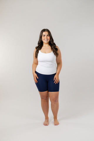 Seamless Sculpt Shorts | Navy