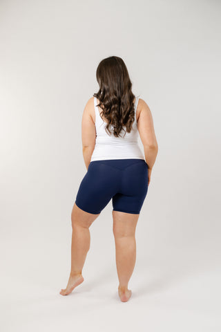 Seamless Sculpt Shorts | Navy